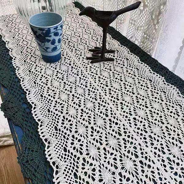 कापूस Crochet लेस भरतकाम लेस