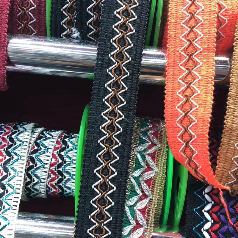 Clothing Accessories Gold and Silver Metallic Border Lace Trim Multicolor Sequin Gold Thread Metallic Lace Trim